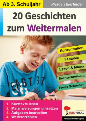 20 Geschichten zum Weitermalen / Klasse 3-6-P12639