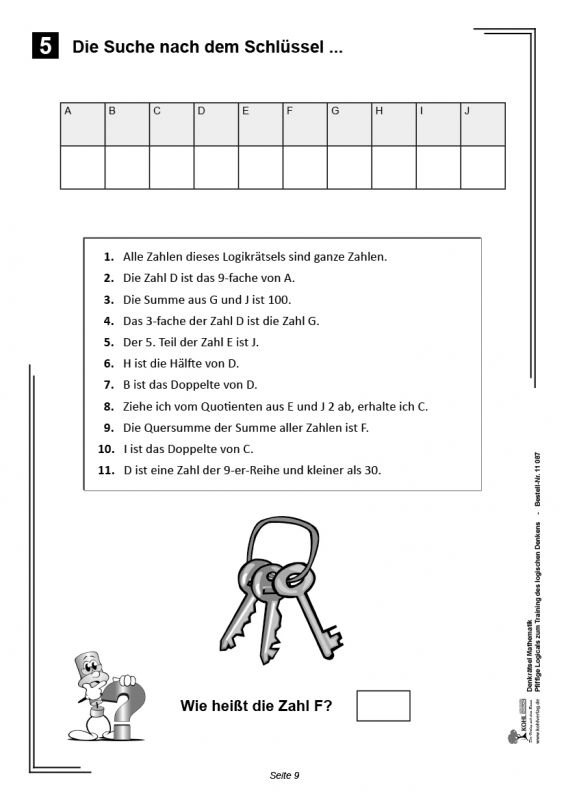 Logikrätsel Mathematik