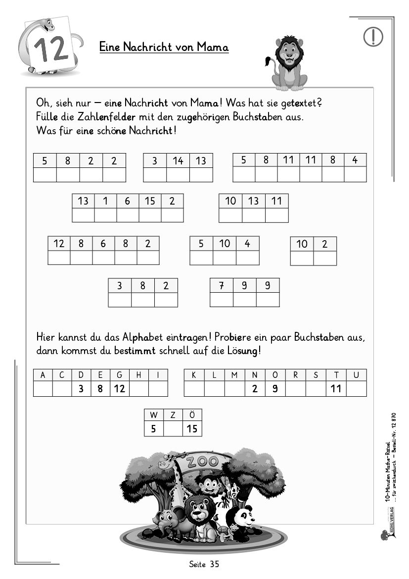 10-Minuten-Mathe-Rätsel für zwischendurch
