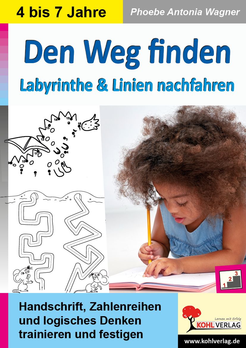 Den Weg finden / Labyrinthe und Linien nachfahren