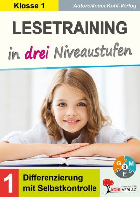 Lesetraining in drei Niveaustufen / Klasse 1-P16701