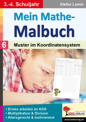 Mein Mathe-Malbuch / Band 6: Muster im Koordinatensystem-P12666