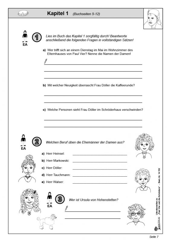 Paul Vier und die Schröders Literaturseiten