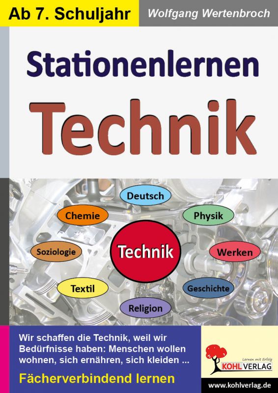 Arbeitsblätter für den Technikunterricht