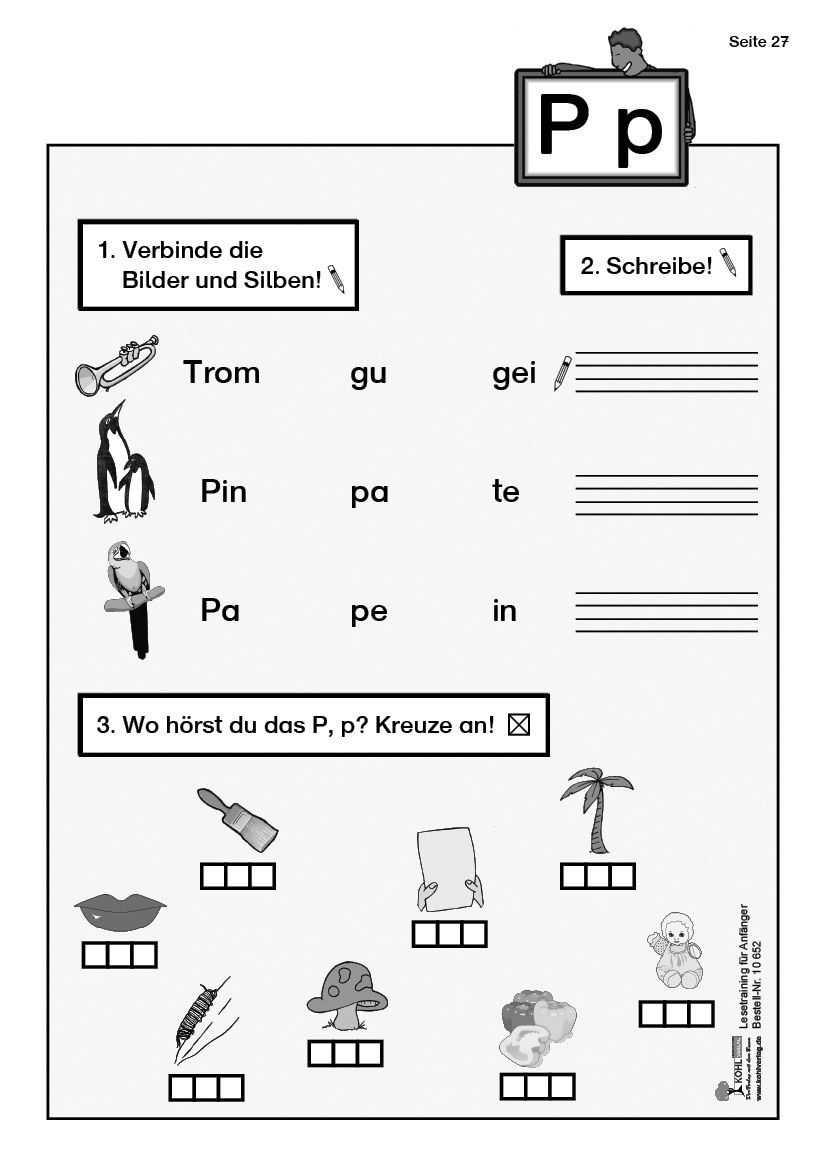 Lesetraining für Anfänger