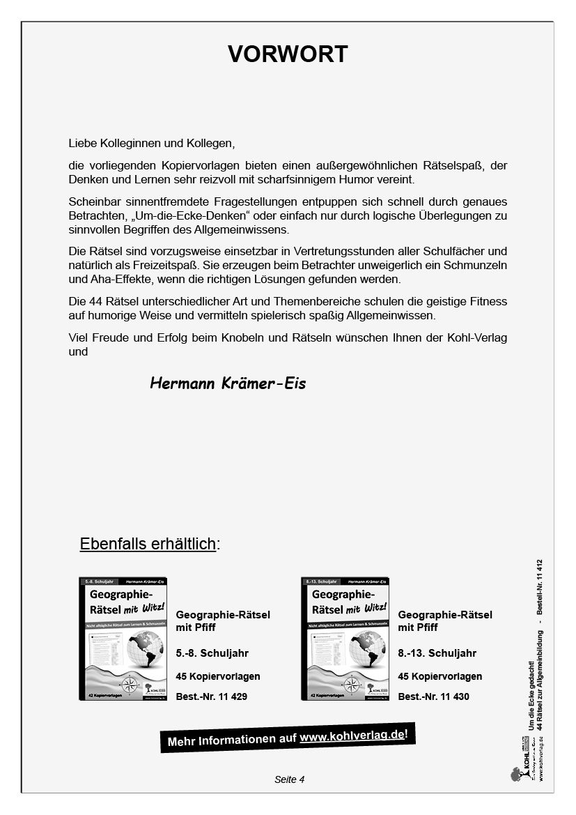 Um die Ecke gedacht!