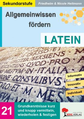 Allgemeinwissen fördern Latein-P12448